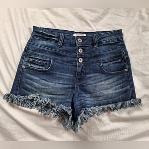 Jean Shorts, Size 5, Denim Blue